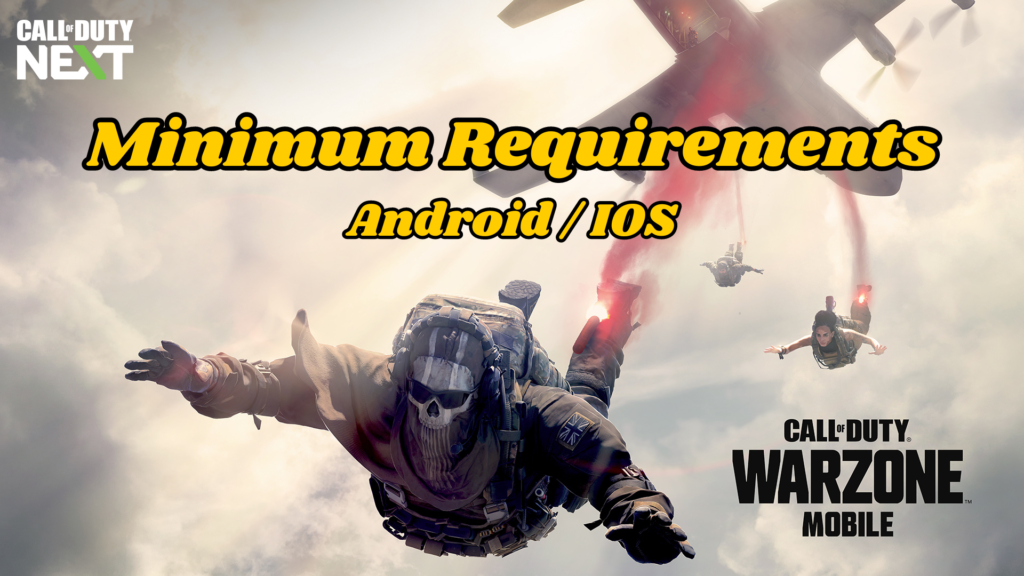 Call of Duty Warzone Mobile Minimum Requirements